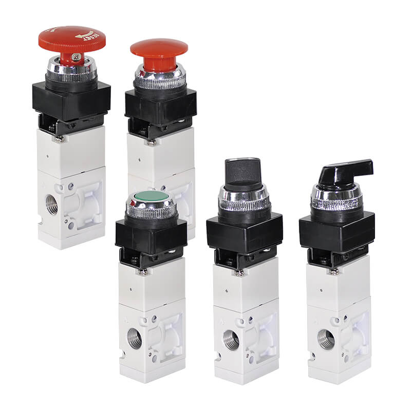 Купить механический клапан. Клапан MINDMAN mibs06-5-3. Pneumatic Valve. Пневматический распределитель механический. Распределитель с механическим переключением.